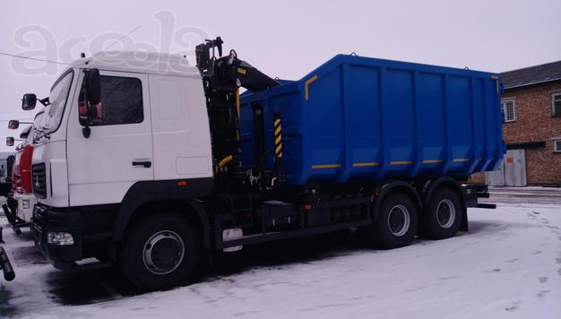 Новый Ломовоз МАЗ 6312С5-8525-012 с Гидроманипулятором Palfinger